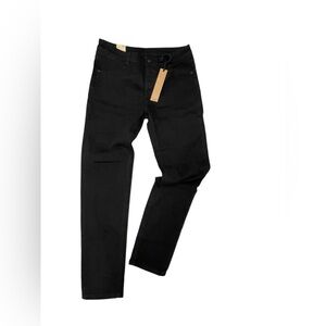 Ksubi Jeans Mens 34 Black Van Winkle Hunter Skinny Button Fly Streetwear